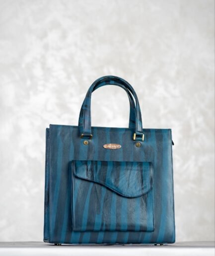 Briefcase NDANANE en cuir, collection NDANANE – Soxnasi maroquinerie Dakar