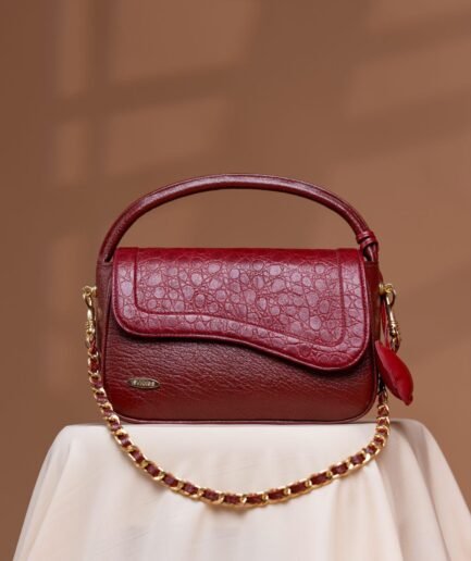 Sac Mini NDANANE en cuir, collection NDANANE – Soxnasi maroquinerie Dakar